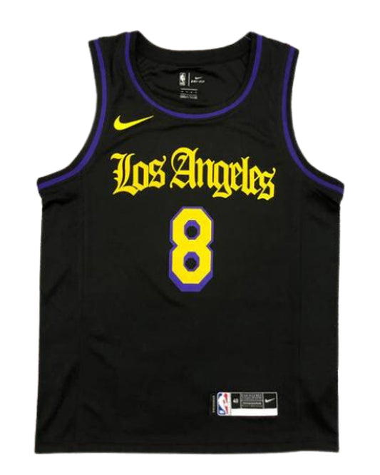 MAGLIA NBA NERA “LOS ANGELES” LAKERS 2021/22