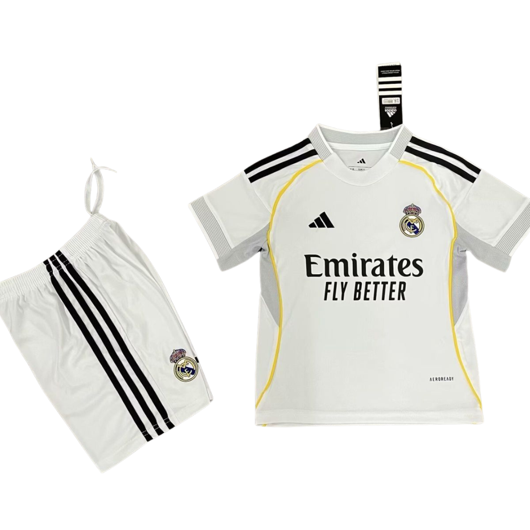 KIT BAMBINO REAL MADRID 2025/26
