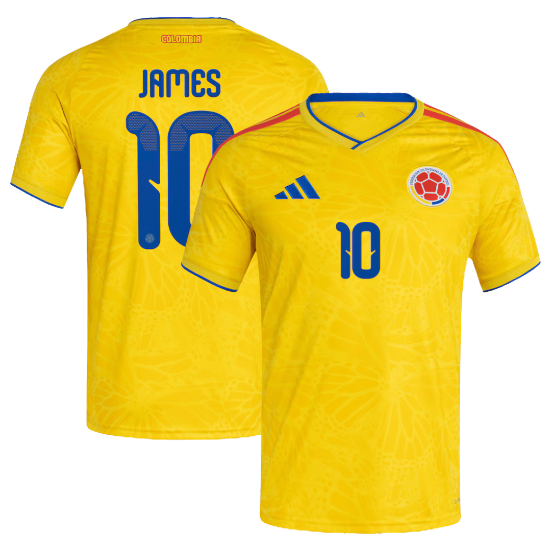MAGLIA COLOMBIA HOME 2026/27 PERSONALIZZAZIONE JAMES RODRIGUEZ