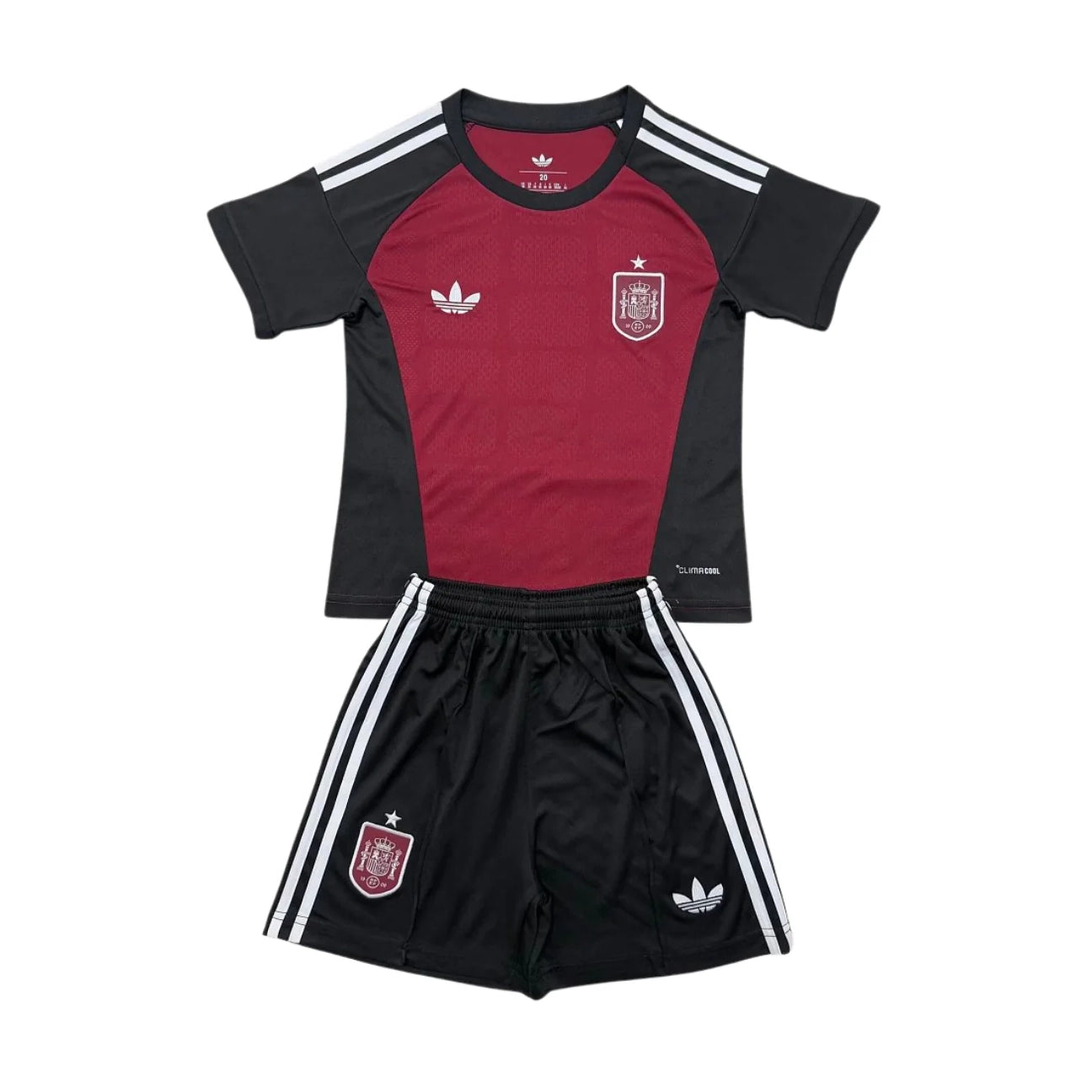 KIT BAMBINO Spagna Portiere Rosso 2026/27