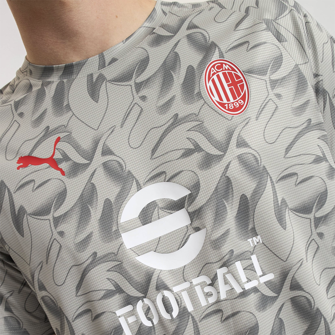 MAGLIA MILAN PREMATCH GRIGIA 2025/26