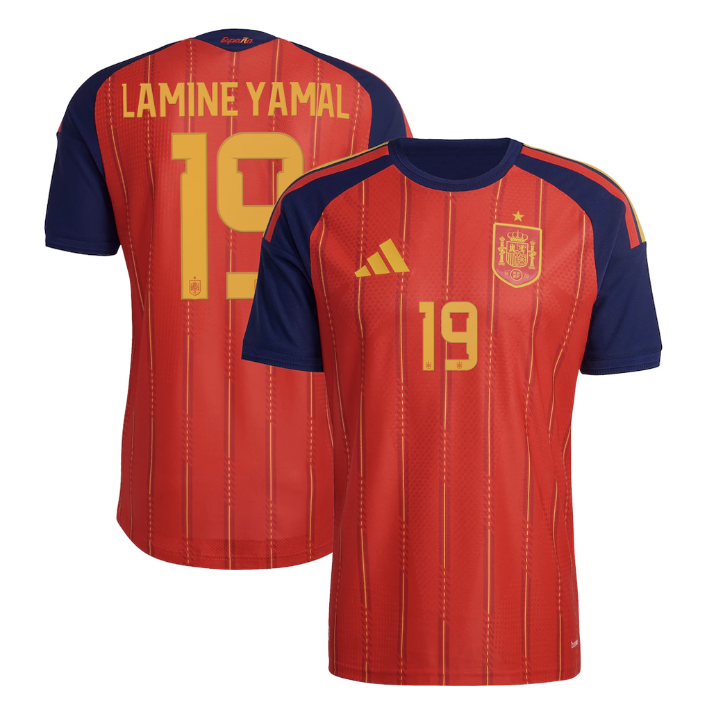 MAGLIA SPAGNA HOME 2026/27 PERSONALIZZAZIONE LAMINE YAMAL