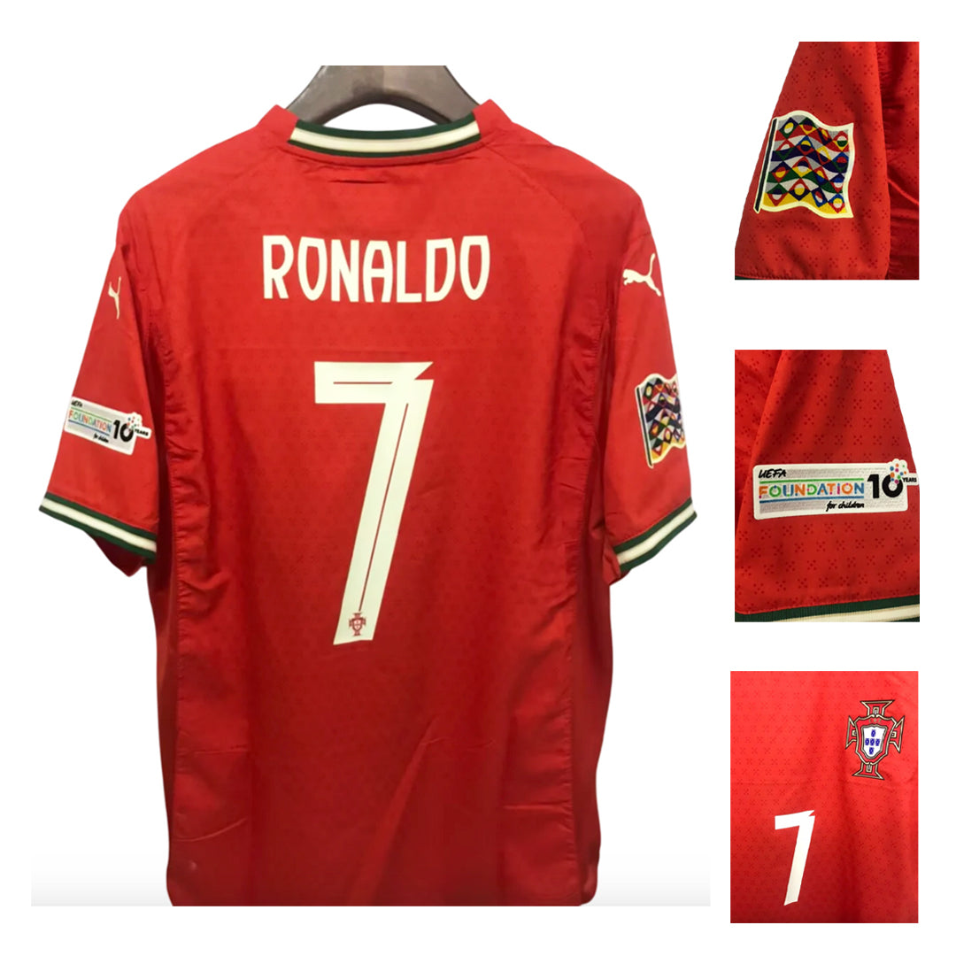 MAGLIA PORTOGALLO HOME CRISTIANO RONALDO FINALE 2024/25