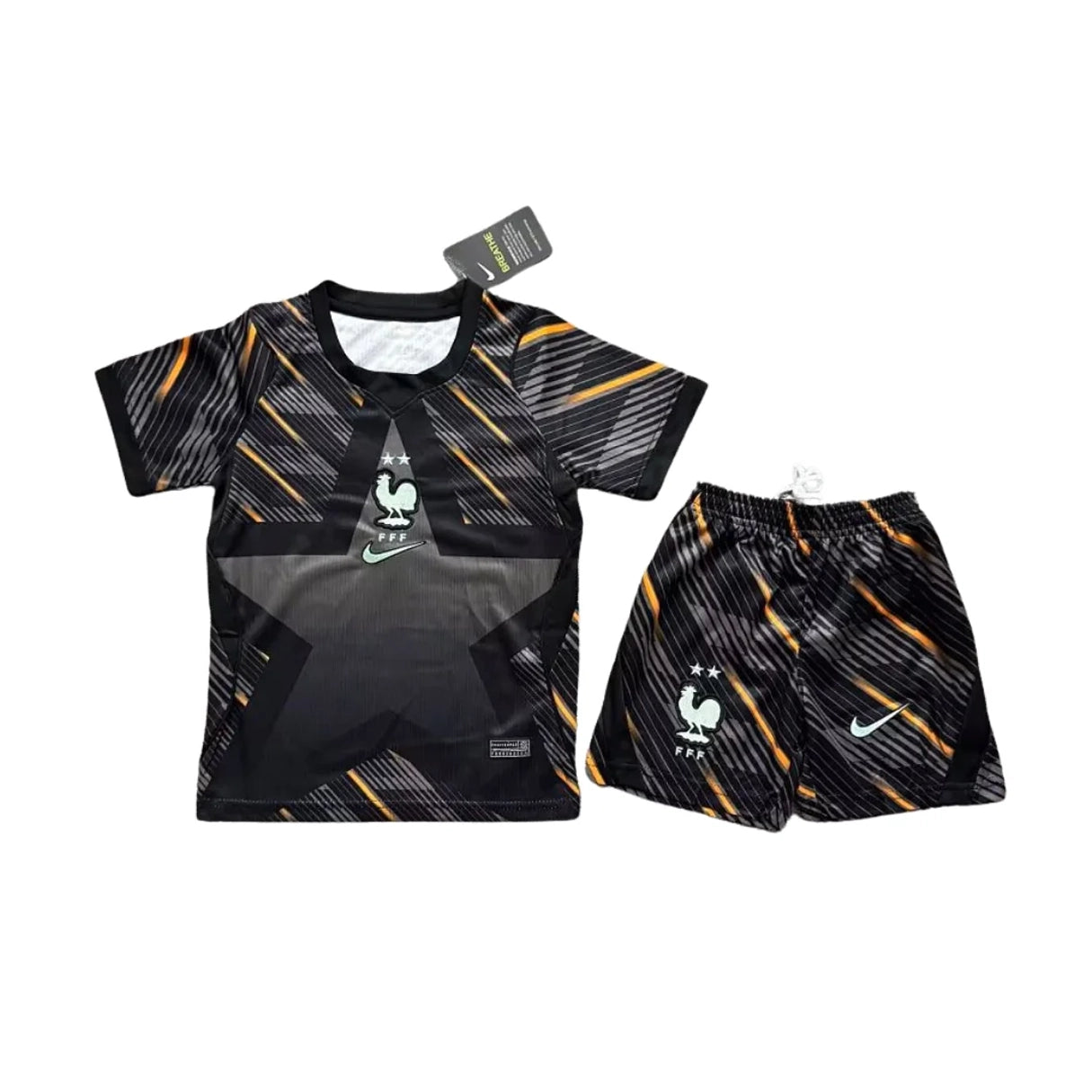 KIT BAMBINO Portiere Francia Nero 2026/27