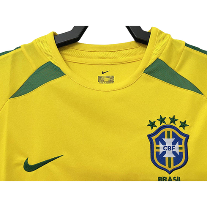 MAGLIA RETRO BRASILE HOME 2002/03