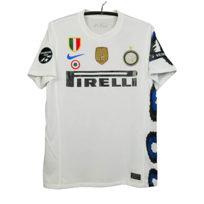 MAGLIA RETRO INTER TRASFERTA 2010/11 (PATCH COMPRESE)