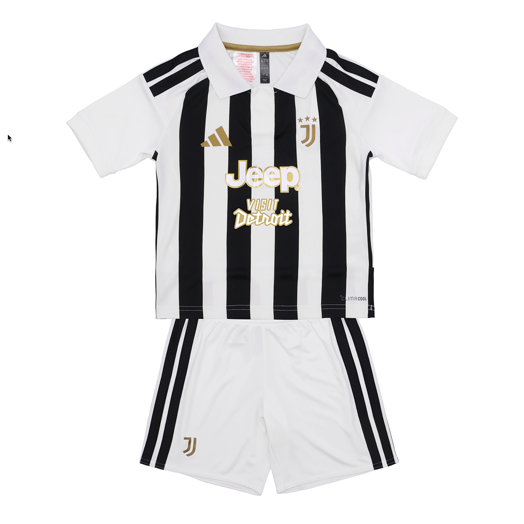 KIT BAMBINO JUVENTUS 2026/27 (CON SPONSOR "Visit Detroit")