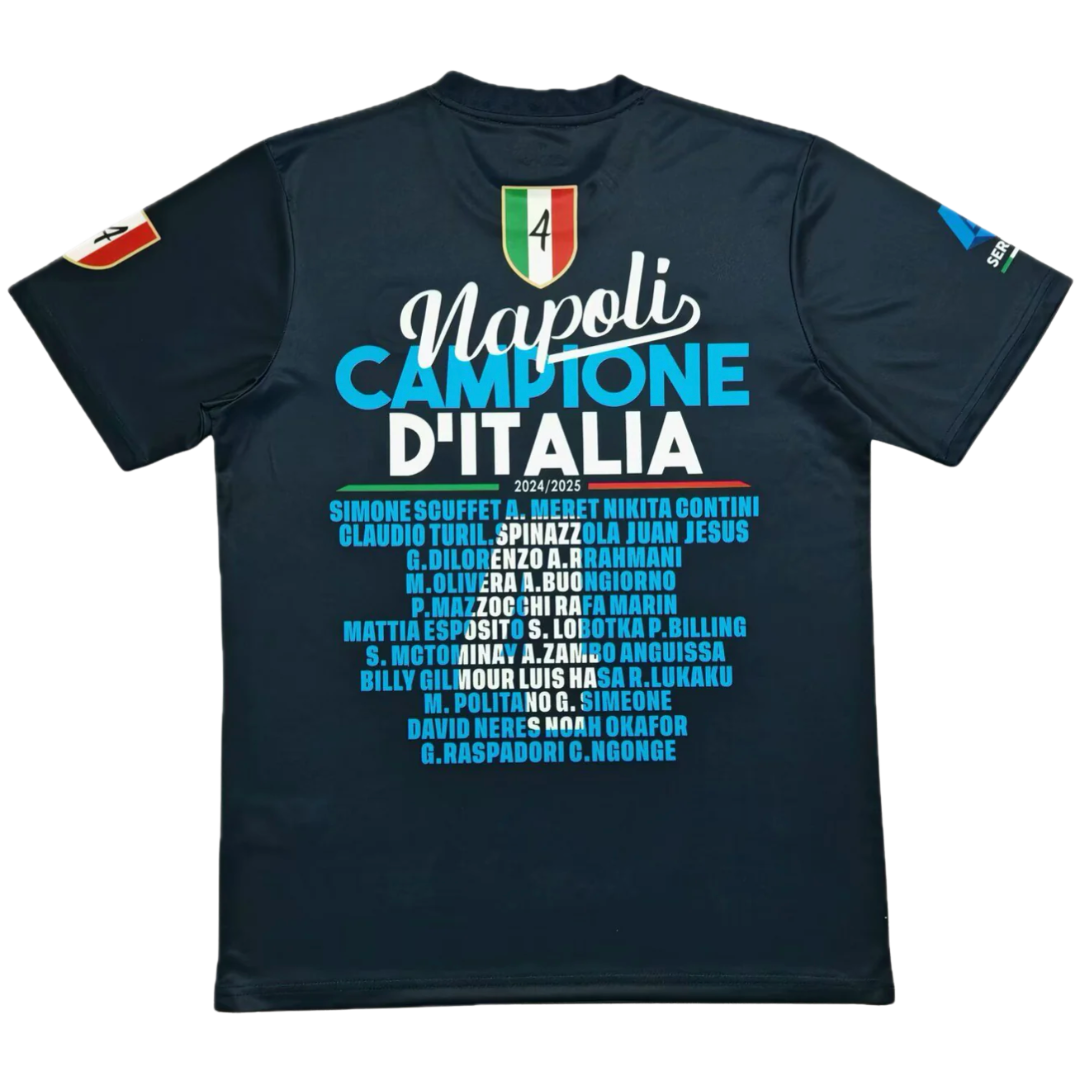 MAGLIETTA NAPOLI CAMPIONE 2024/25