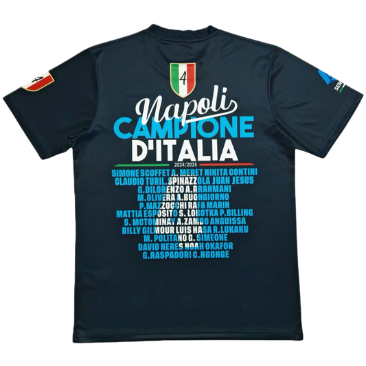 MAGLIETTA NAPOLI CAMPIONE 2024/25