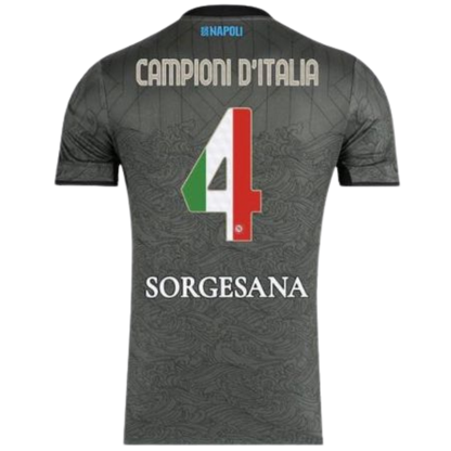 MAGLIA NAPOLI THIRD CAMPIONI D'ITALIA 2024/25 (Personalizzazione inclusa)