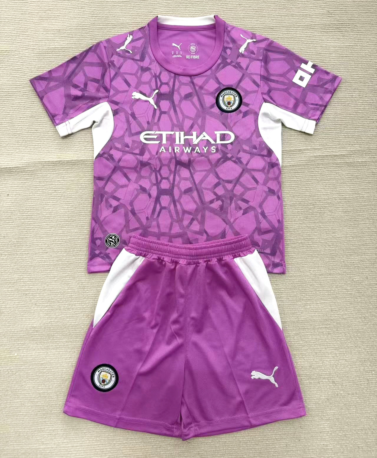 KIT BAMBINO MANCHESTER CITY PORTIERE 2026/27 - PINK