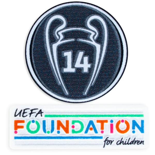 PATCH CHAMPIONS LEAGUE FOUNDATIO REAL MADRID
