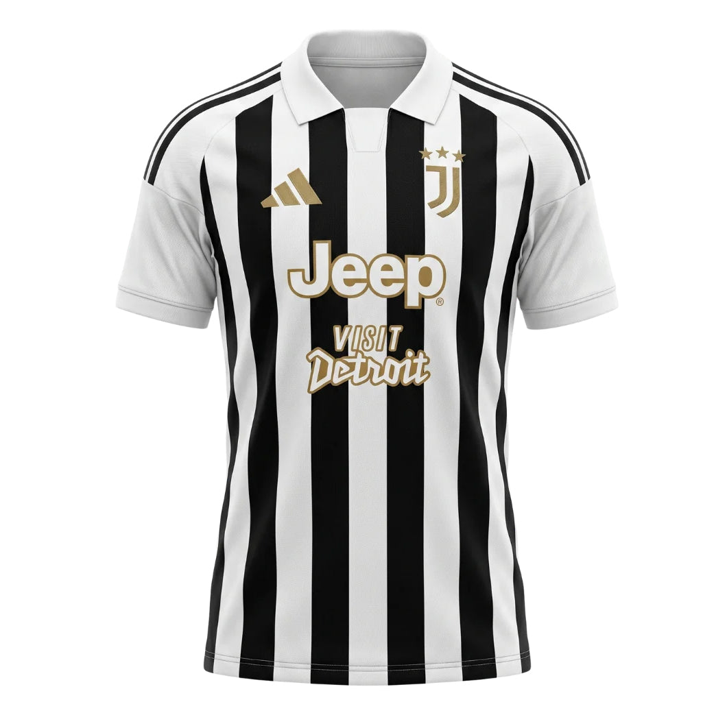 MAGLIA JUVENTUS HOME 2026/27 (CON SPONSOR "Visit Detroit")