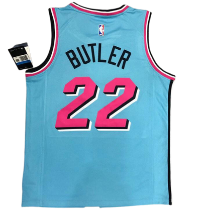 MAGLIA NBA AZZURRA MIAMI HEAT 2021/22