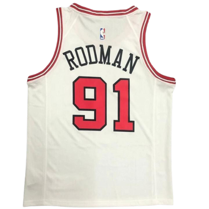 MAGLIA NBA BIANCA CHICAGO BULLS