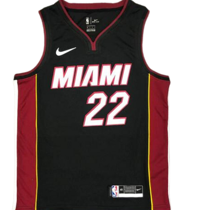 MAGLIA NBA NERA-ROSSA MIAMI HEAT 2021/22