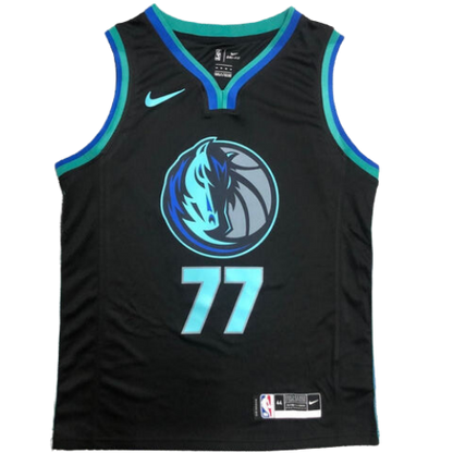 MAGLIA NBA NERA LOGO MAVERICKS DALLAS 2021/22
