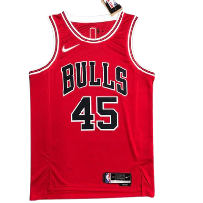 MAGLIA NBA ROSSA CHICAGO BULLS