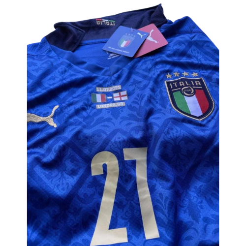 MAGLIA RETRO FINALE ITALIA VS INGHILTERRA 2020/21 EDIZIONE LIMITATA