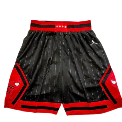 PANTALONCINI NBA CHICAGO BULLS NERI 2021/22