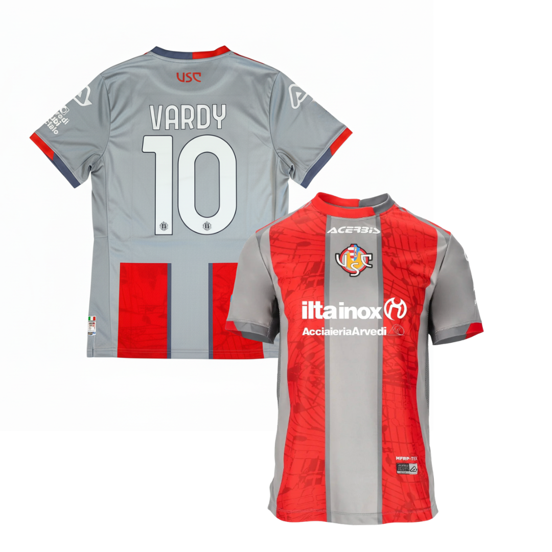 MAGLIA CREMONESE HOME 2025/26 (nome/numero incluso VARDY 10)