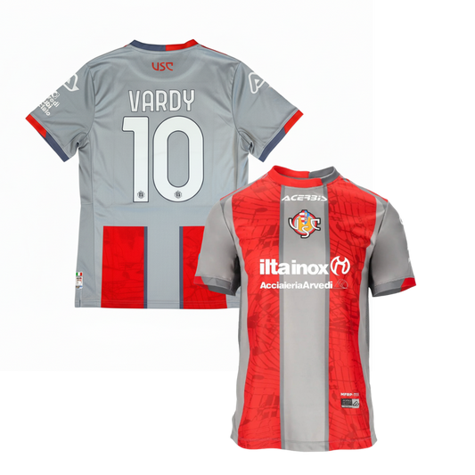 MAGLIA CREMONESE HOME 2025/26 (nome/numero incluso VARDY 10)