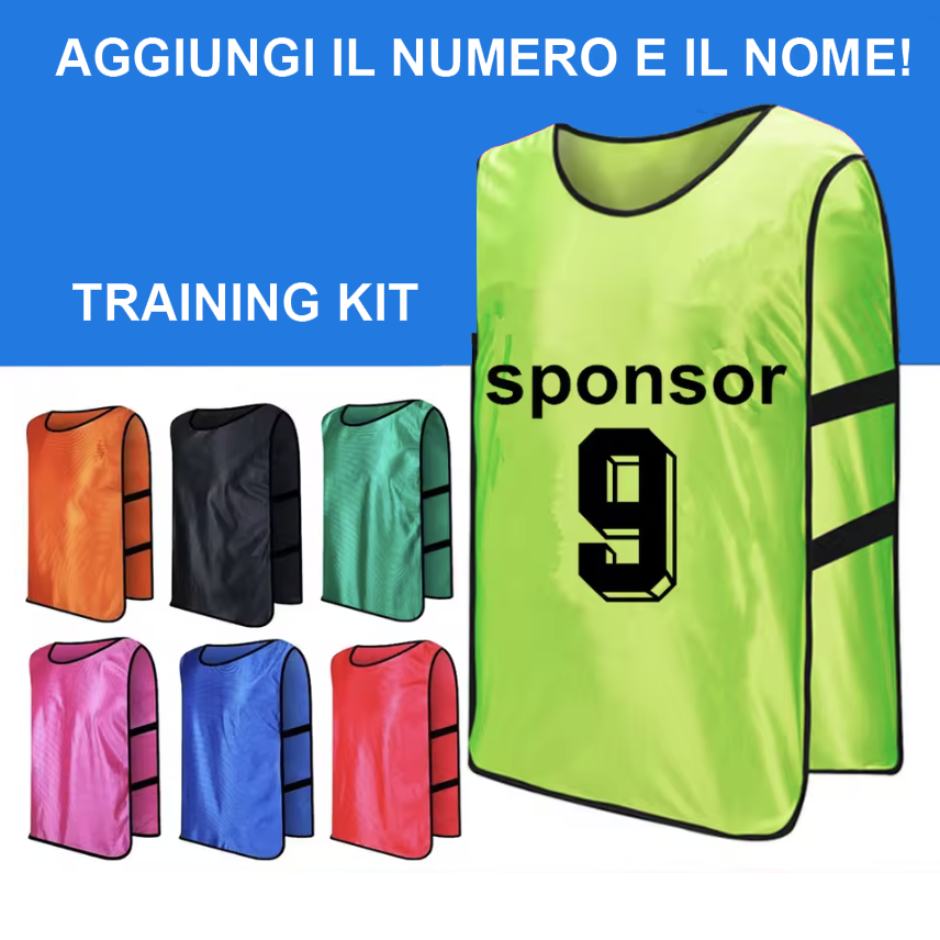Canotta per allenamento squadre