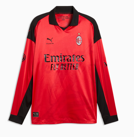 QUARTA MAGLIA MILAN MANICHE LUNGHE 2025/26 (SPECIAL EDITION)