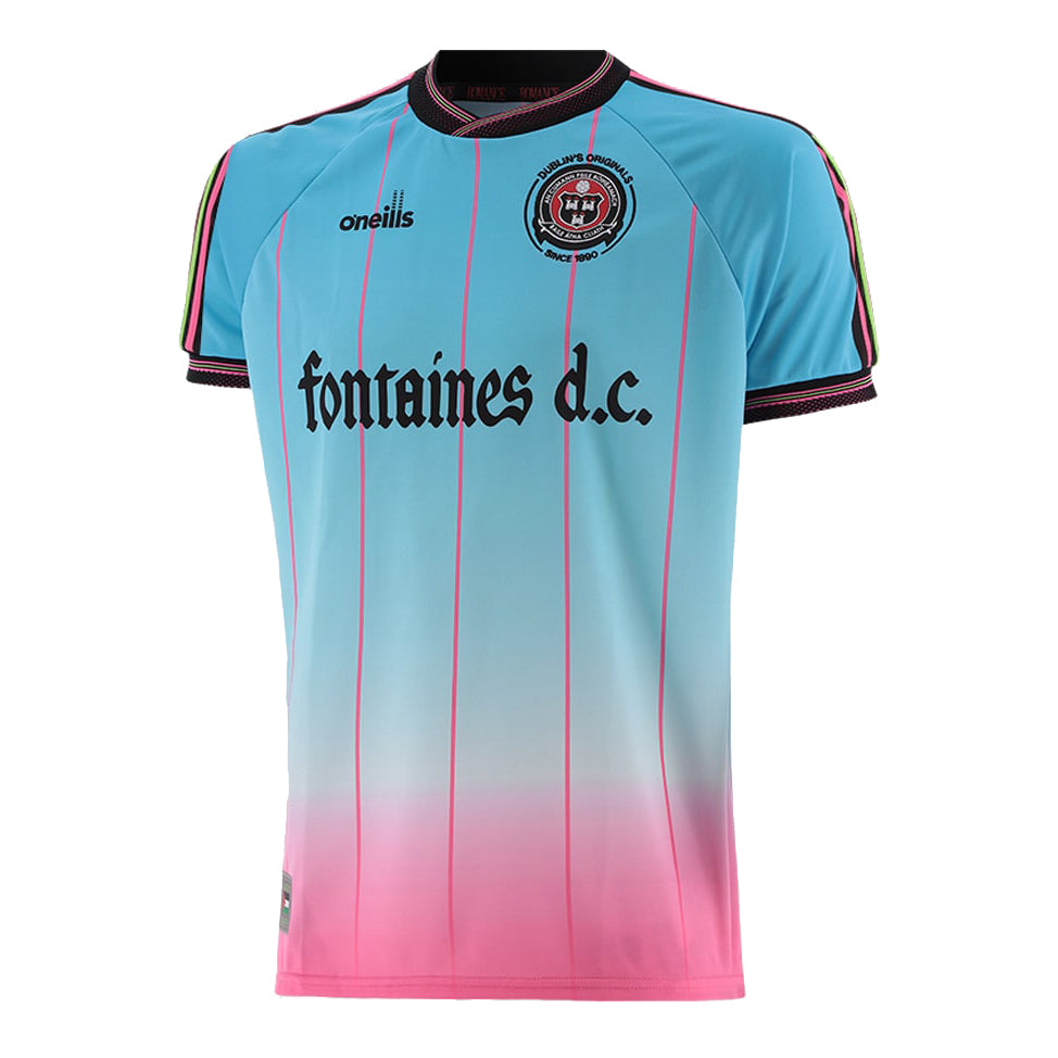 Bohemian FC x Fontaines D.C. 2025/26 third