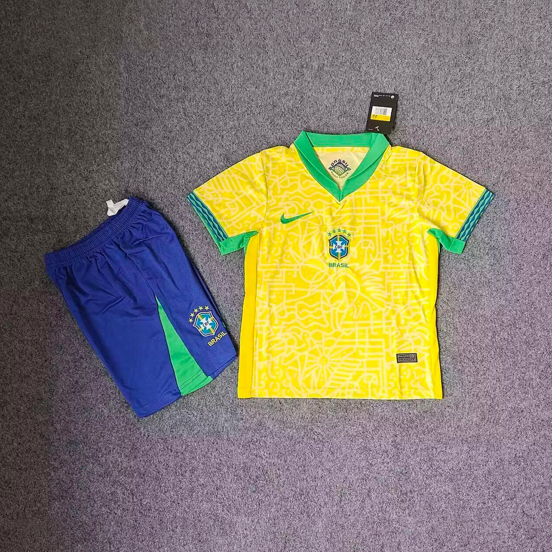 KIT BAMBINO Brasile Home 2024/25