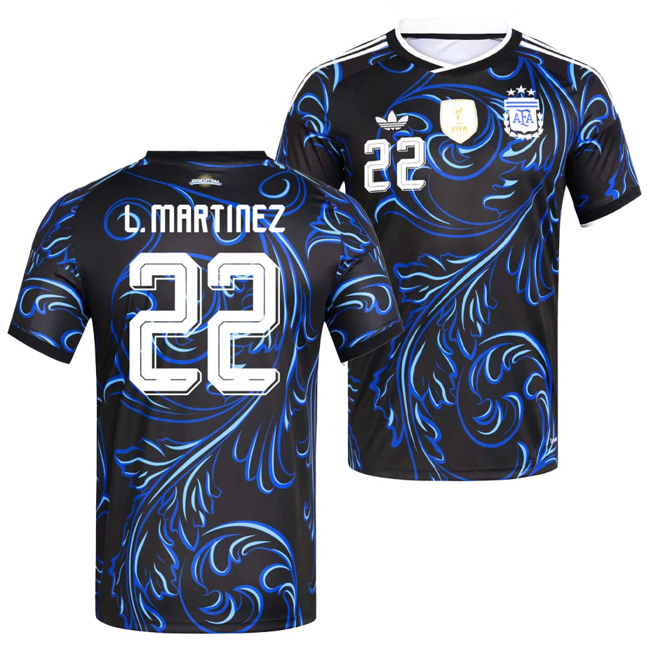 MAGLIA ARGENTINA AWAY 2026/27 (PATCH + "L.MARTÍNEZ 22" INCLUSI)