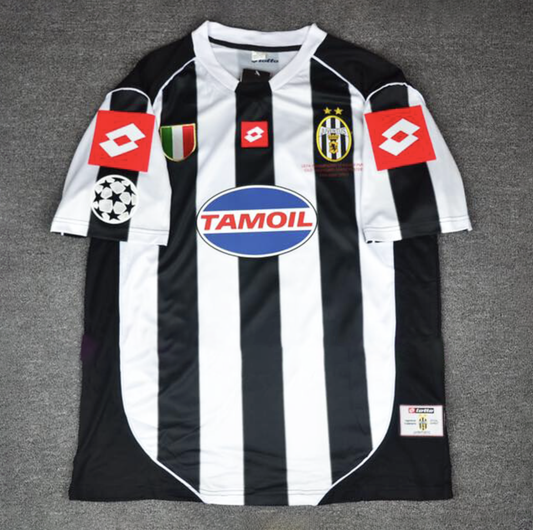 MAGLIA JUVENTUS HOME 2002/03 (con patch CHAMPIONS LEAGUE inclusa)
