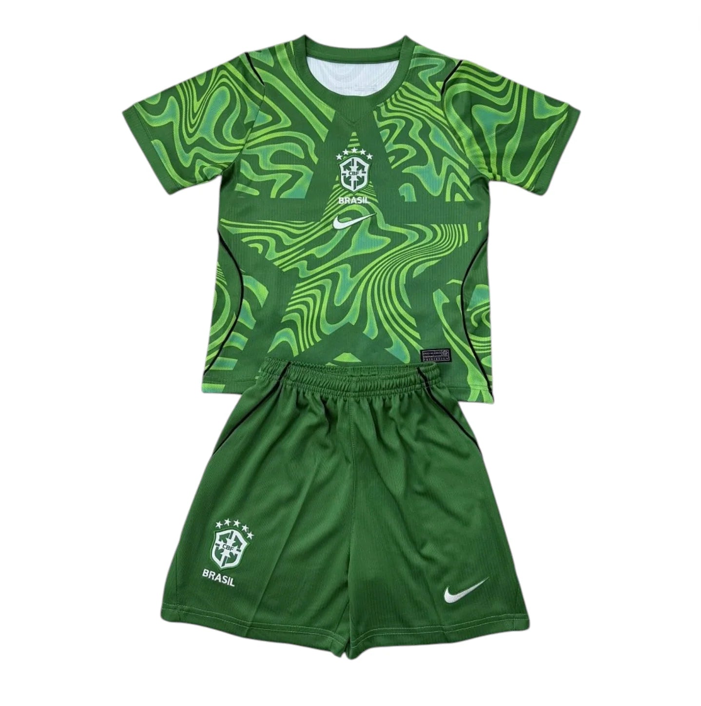 KIT BAMBINO Brasile Portiere Verde 2026/27