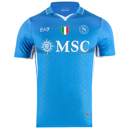 MAGLIA NAPOLI HOME CAMPIONI D'ITALIA 2024/25 (Personalizzazione inclusa)
