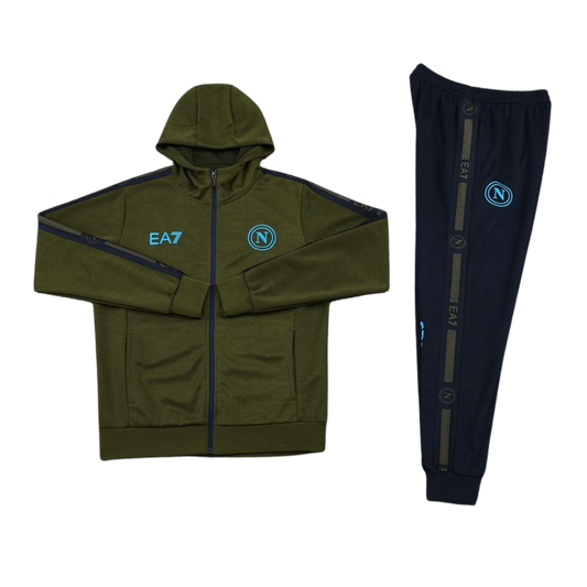 KIT TUTA NAPOLI 2024/25 (verde scuro)