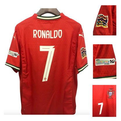 MAGLIA PORTOGALLO HOME CRISTIANO RONALDO FINALE 2024/25